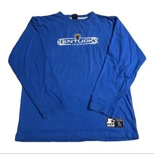 Vintage 90s Kentucky Wildcats Starter Long Sleeve Shirt